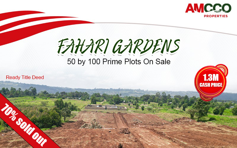 1/8th Acre Plots For Sale In Thigio Kikuyu